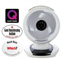 Circulator de aer MeacoFan 1056, Debit 1056 m³/ h, Telecomanda, Off Timer, 12 viteze, Display, Quiet Mark