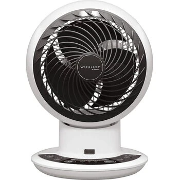 Ohyama Ventilator de masa, Iris Ohyama, Woozoo, 25W, Cu 10 trepte viteza, Alb