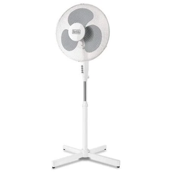 Ventilator alb cu picior Black+Decker 40 W