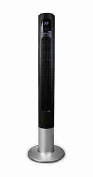 Ventilator turn Air Naturel Fantasy Black, Telecomanda, Timer, Control digital, Consum 28-45 W/h, Pentru 20mp